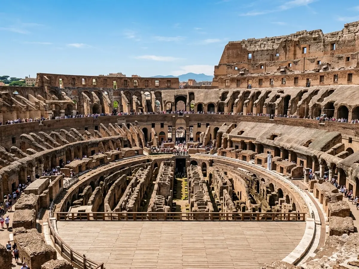 Colosseum Arena Floor Direct Entry + Roman Forum Pass