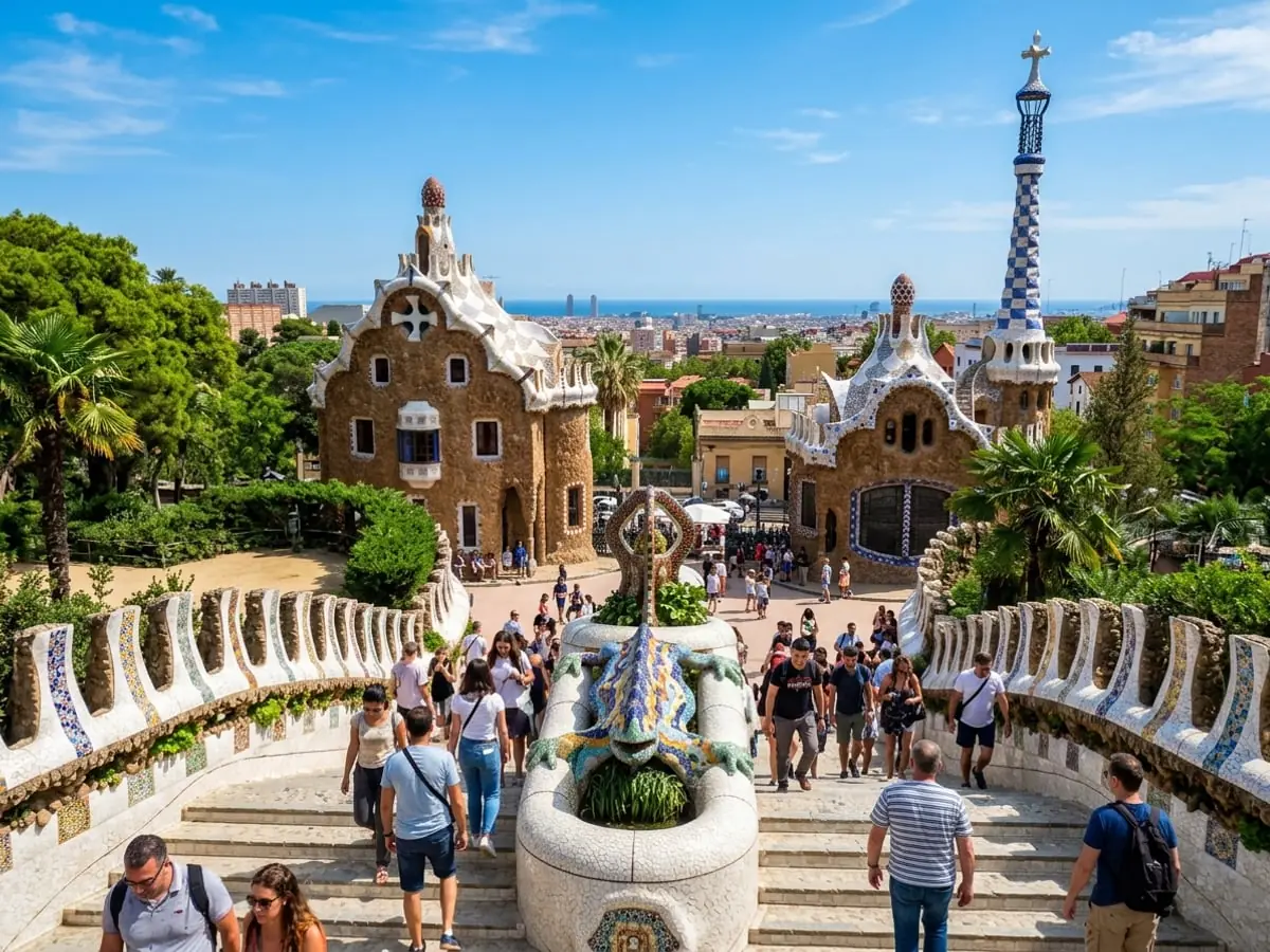 Park Güell Monumental Zone Guided Tour with Fast-Track in Barcelona